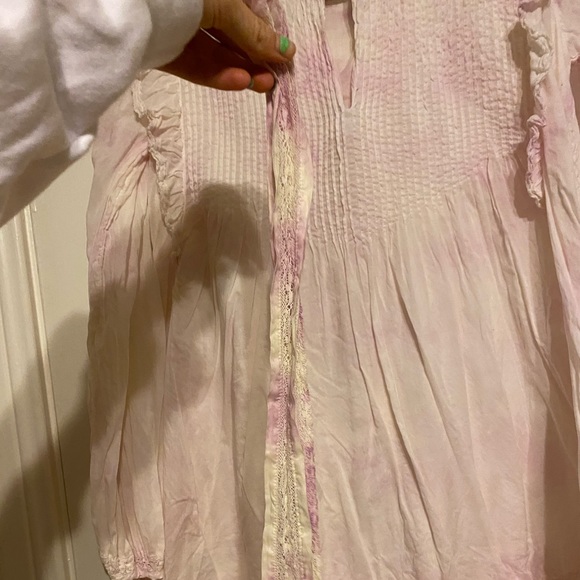 Aritzia- Wilfred La Boheme Elia Tie Dye Mini Dress - XS - Picture 7 of 11